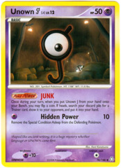 Unown J - 76/146 - Uncommon